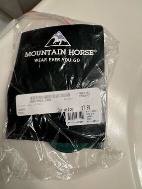 Mountain Horse Green Heel Lifters - Women's Small
